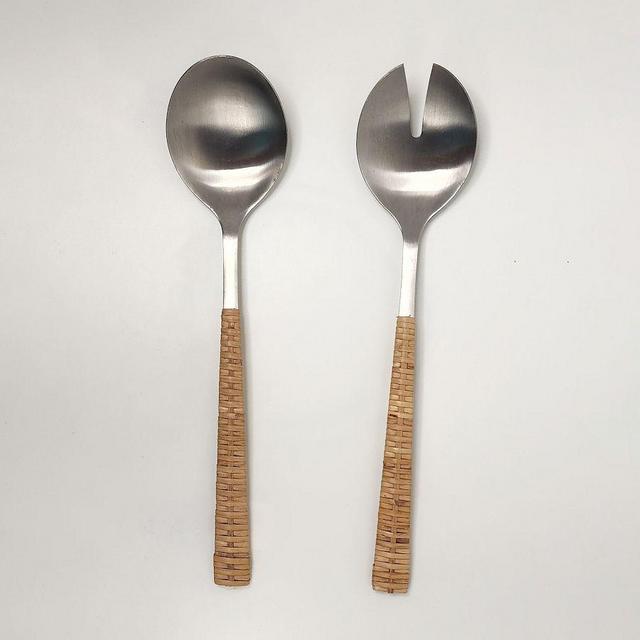 Tava Handwoven Serving Set, Set of 2 - Honey