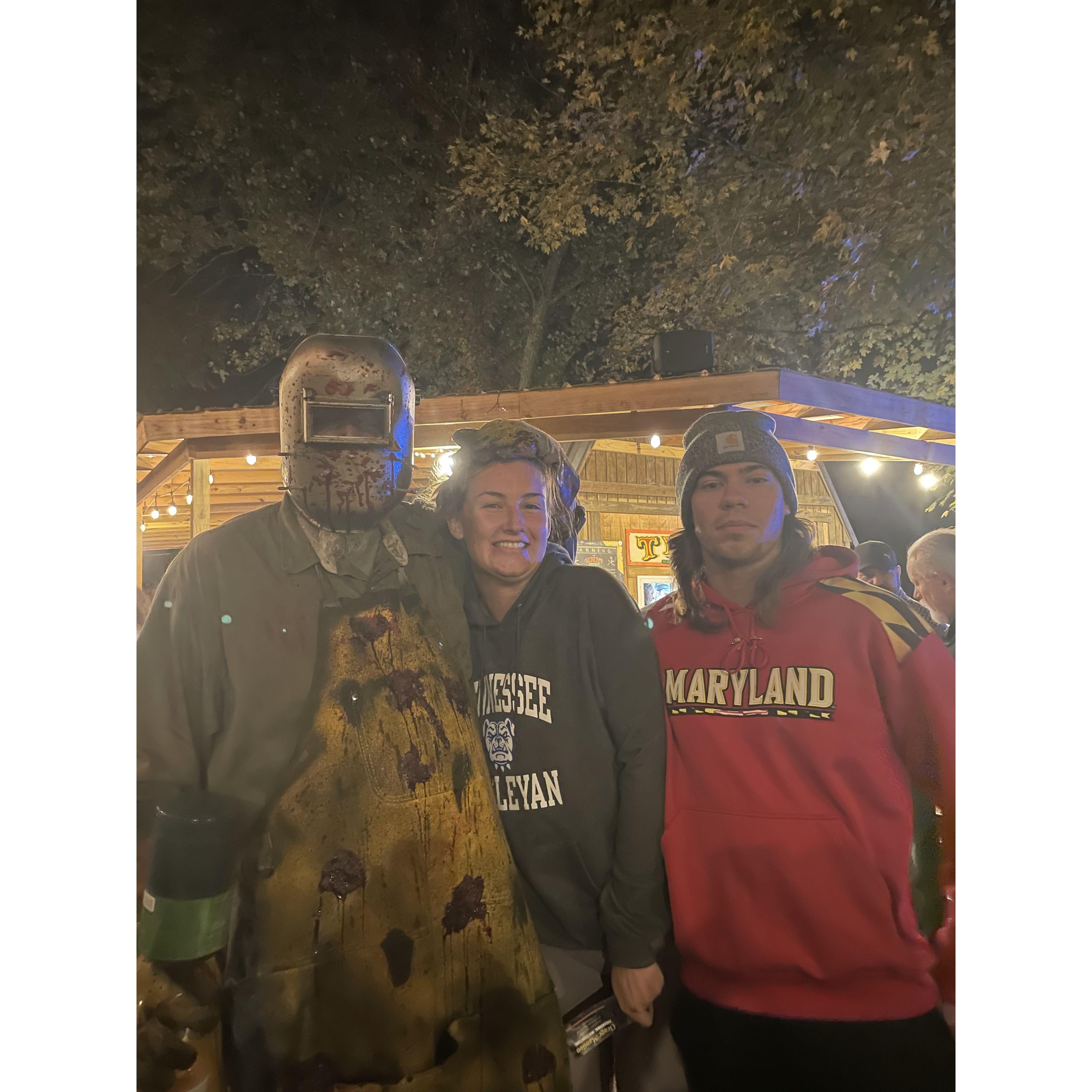 Yearly trip to a haunted house