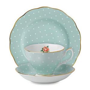 Royal Albert 3-Piece Set in Polka Dot Rose