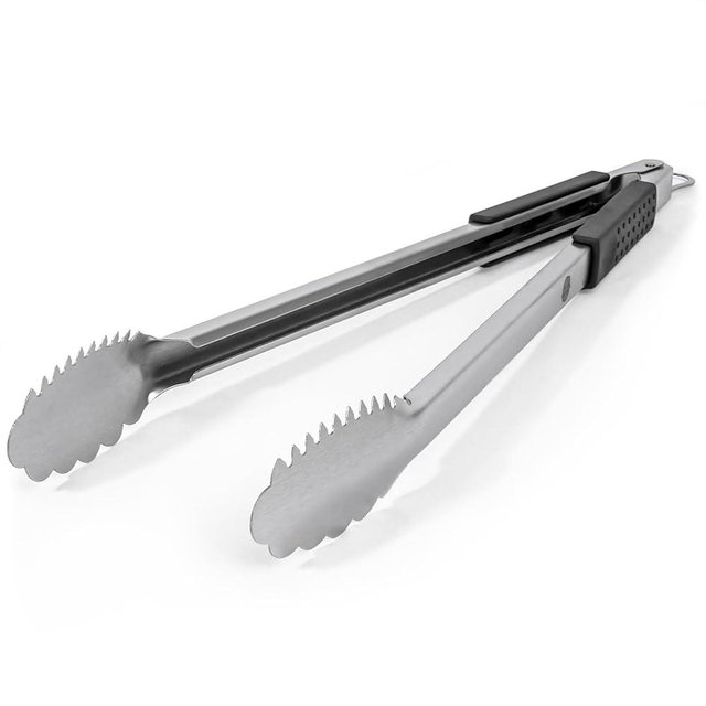 Grill Tongs 20-Inch Very Long Extra Heavy Duty for Grilling and Barbecue Heat Resistant Hand Grips Stainless Steel for BBQ Outdoor Kitchen and Cooking Hot Grilled Food