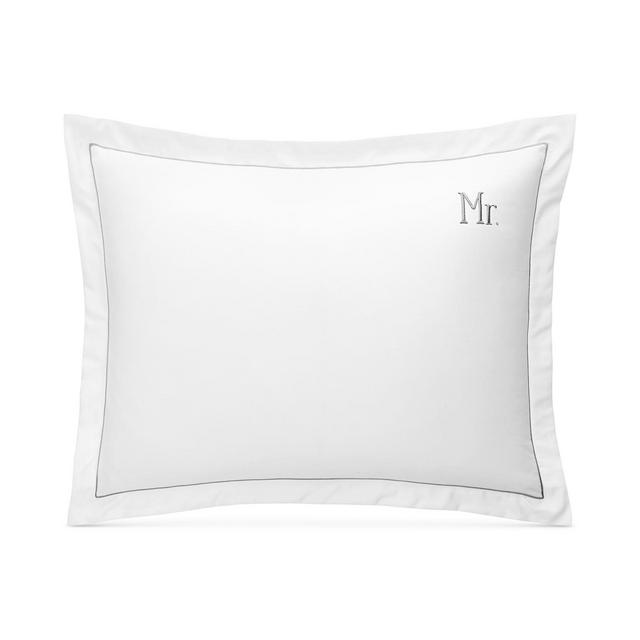 Charter Club Damask Designs "Mr" Cotton 20" x 28" Sham, Created For Macy's