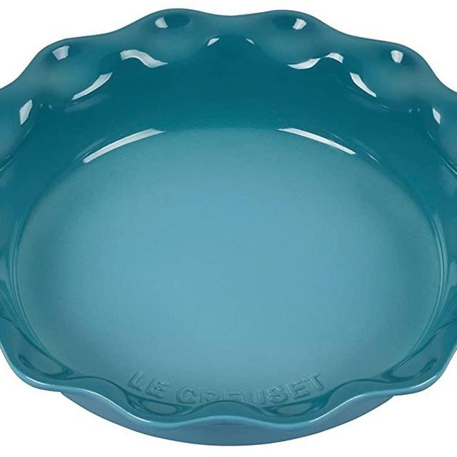 Le Creuset Stoneware 9" Heritage Pie Dish, Caribbean