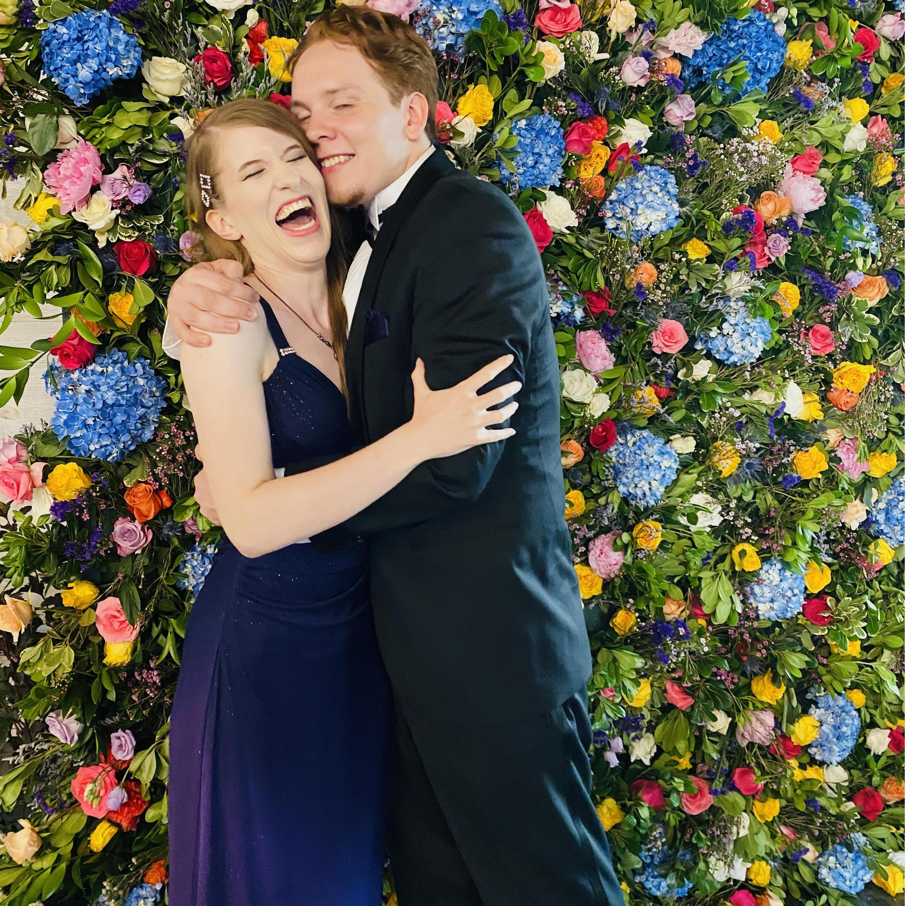 We love being goofy!