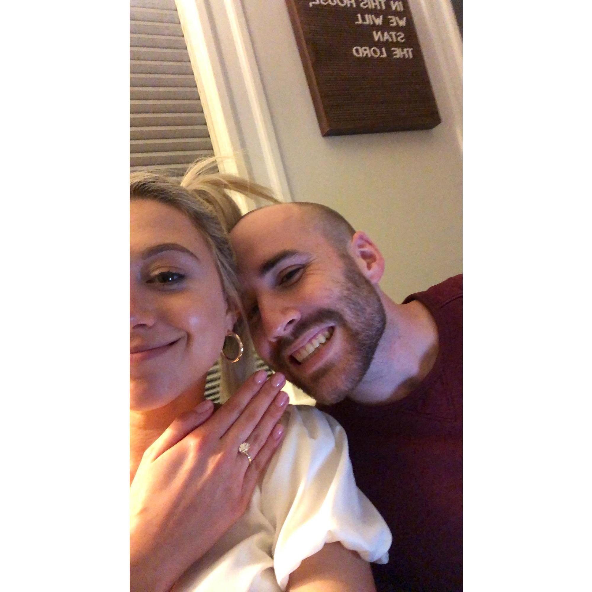 Another post-proposal shameless ring pic