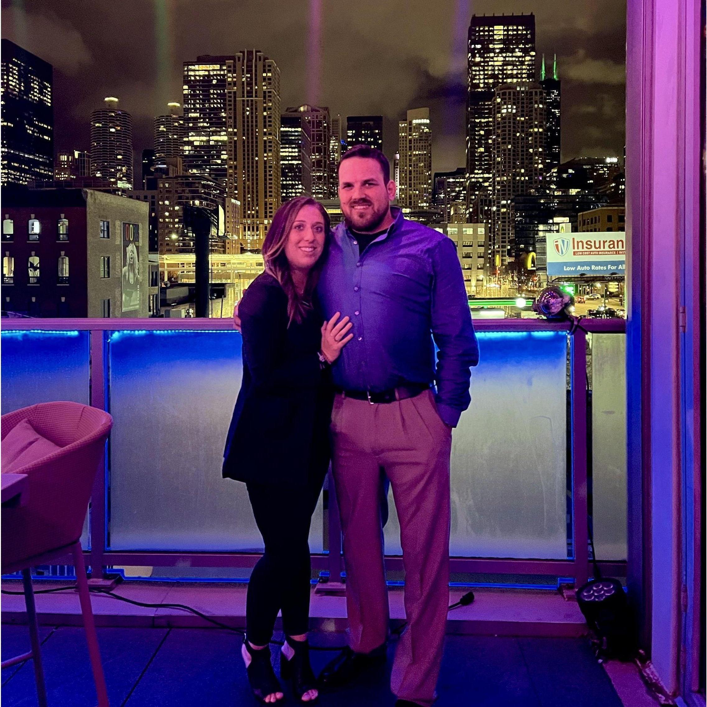 First anniversary trip to Chicago, one of our favorite city's.