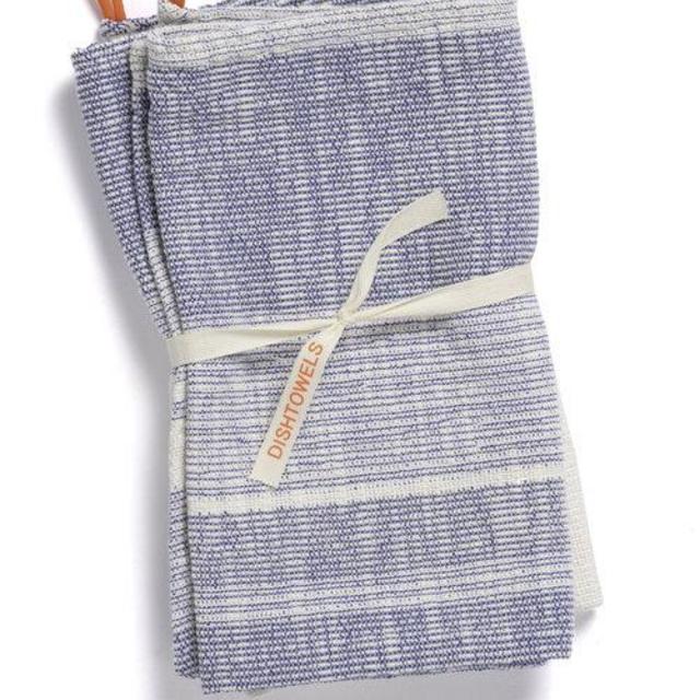 The Weaving Mill - Flatweave Dishtowels / Blue