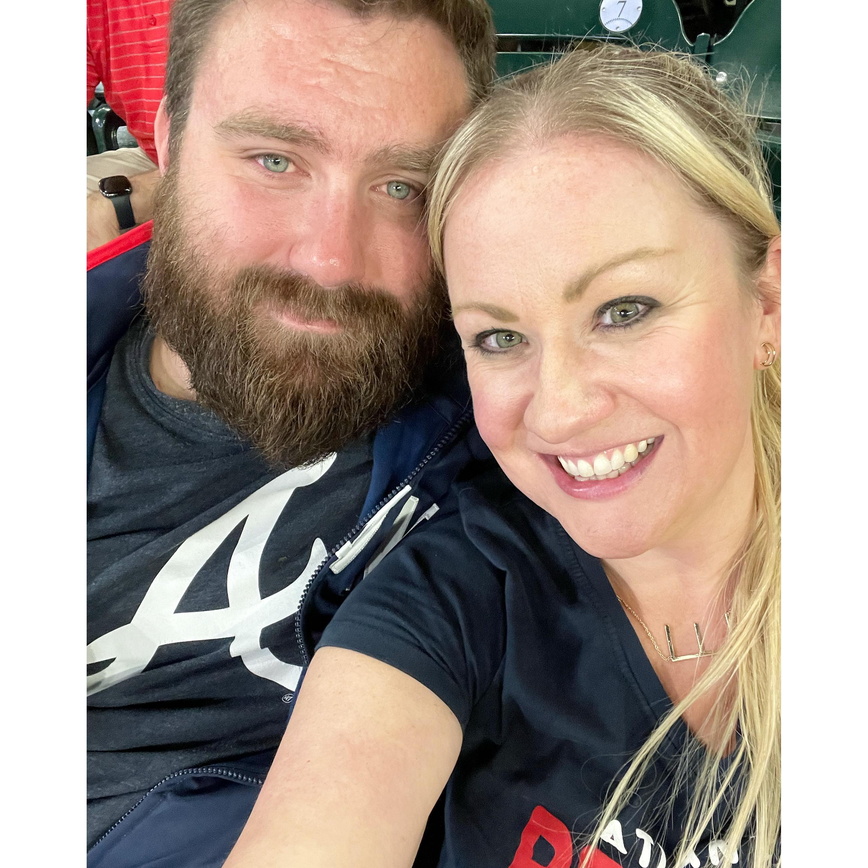 Atlanta Braves game, May 2021