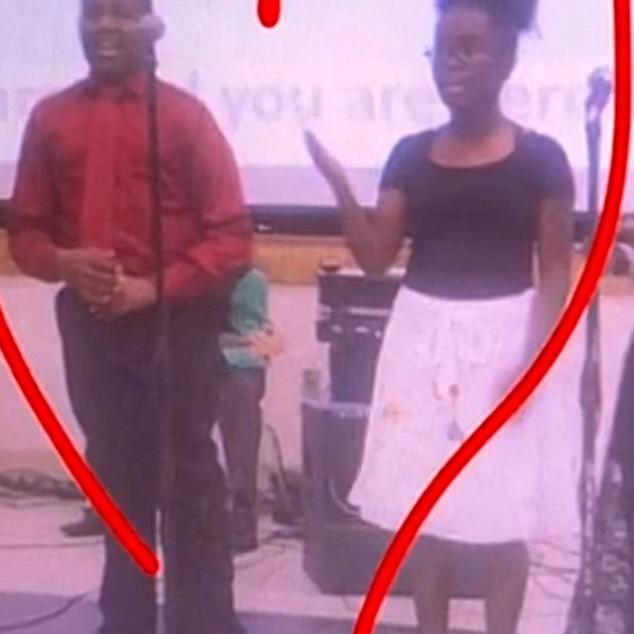 Our first photo together between in 2014-2016! Also the only photo where we’re the same height.