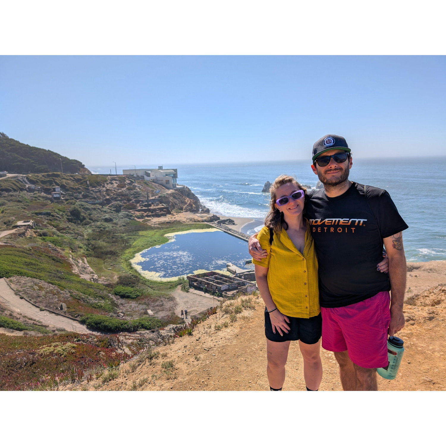 Sutro Baths in San Francisco in September 2024. Making a true vacation out of Portola weekend with Jake!