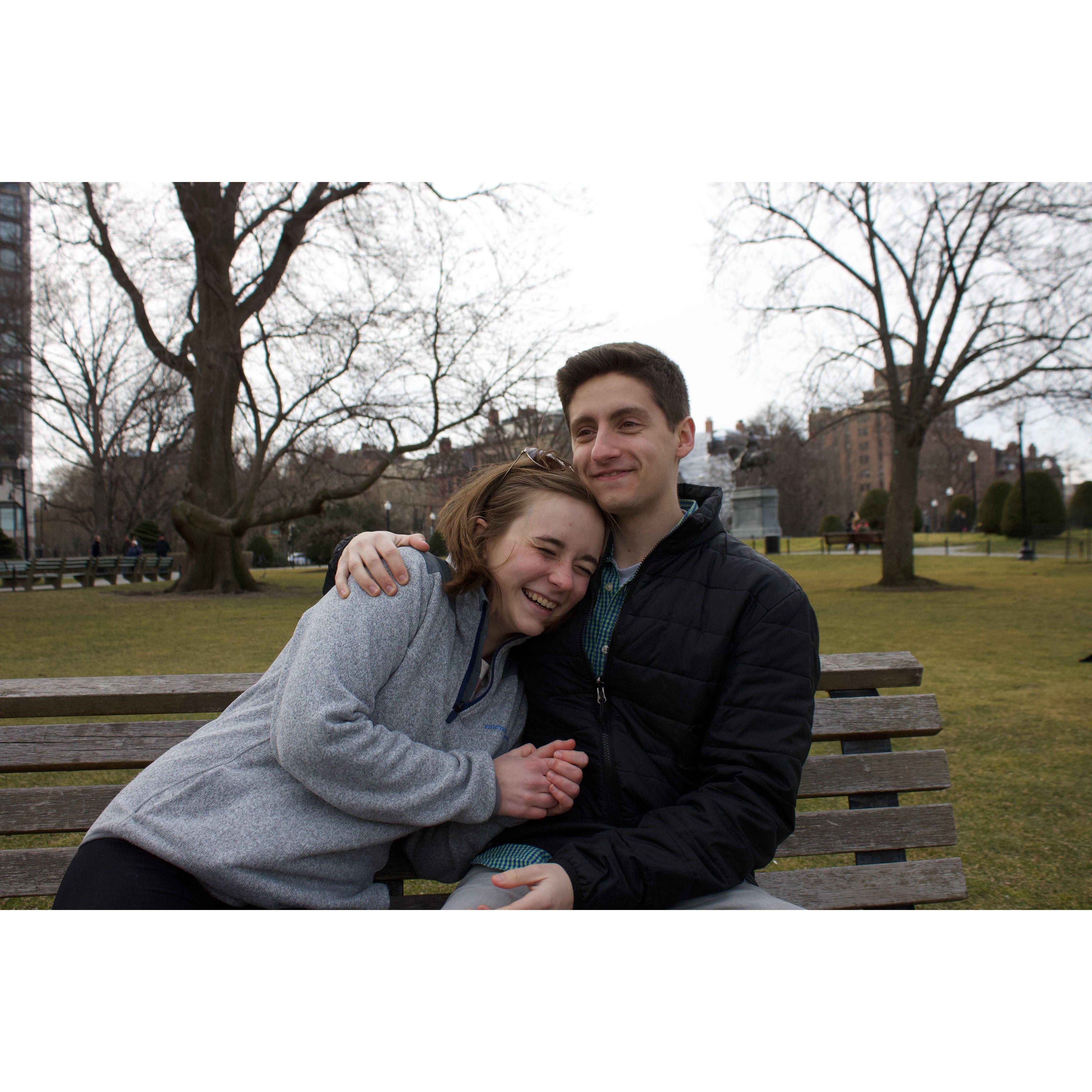 Selflessly modelling for a friend's photography class as the world crumbled, March 17, 2020