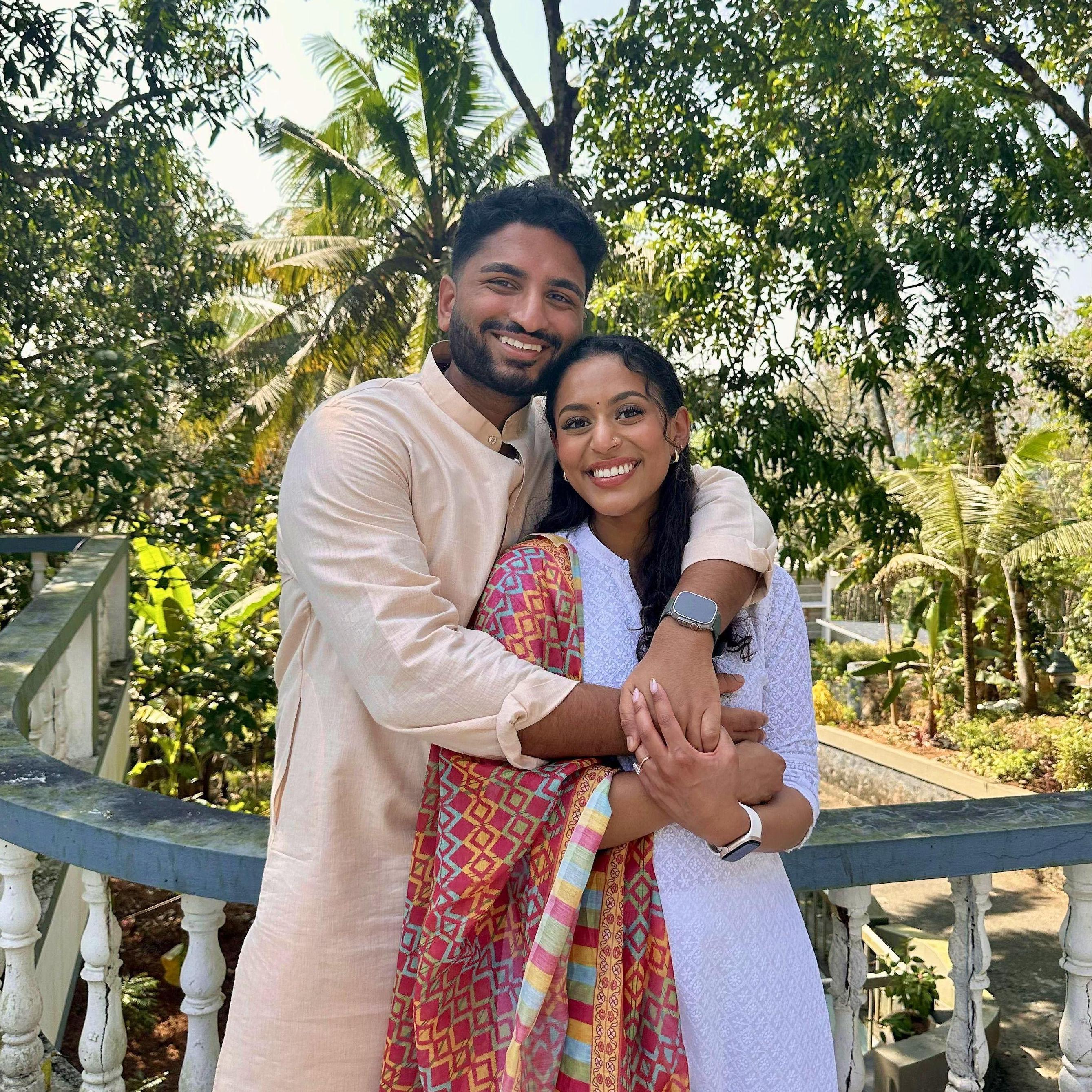 At Neethu’s tharavaadu (ancestral home) in Veliyanoor, Kerala :)
