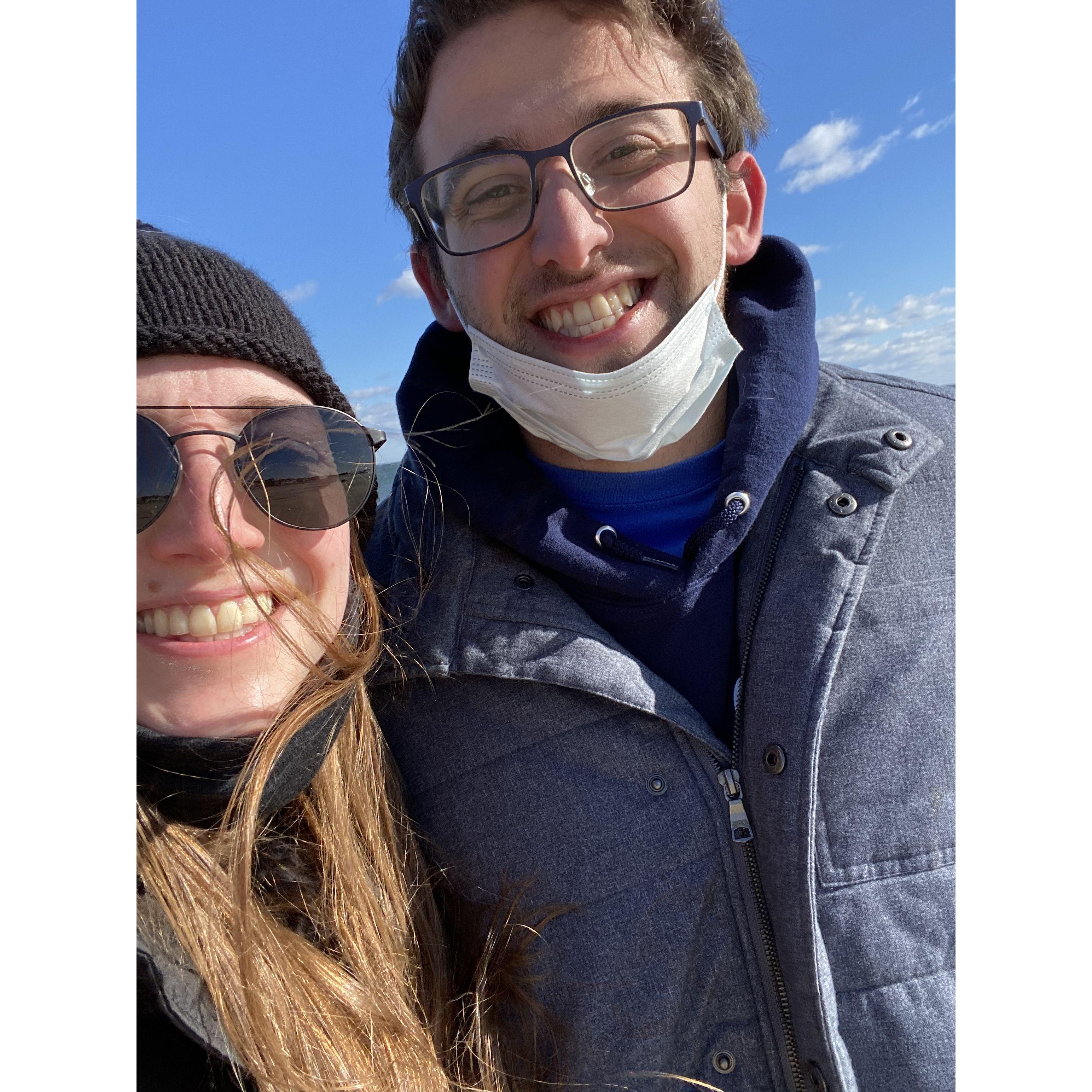 Our first real picture together :')