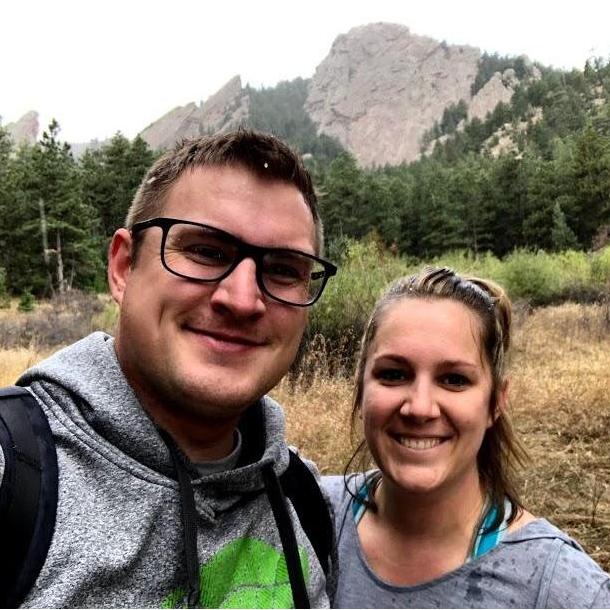 Hiking the Flat Irons in Boulder, Colorado.