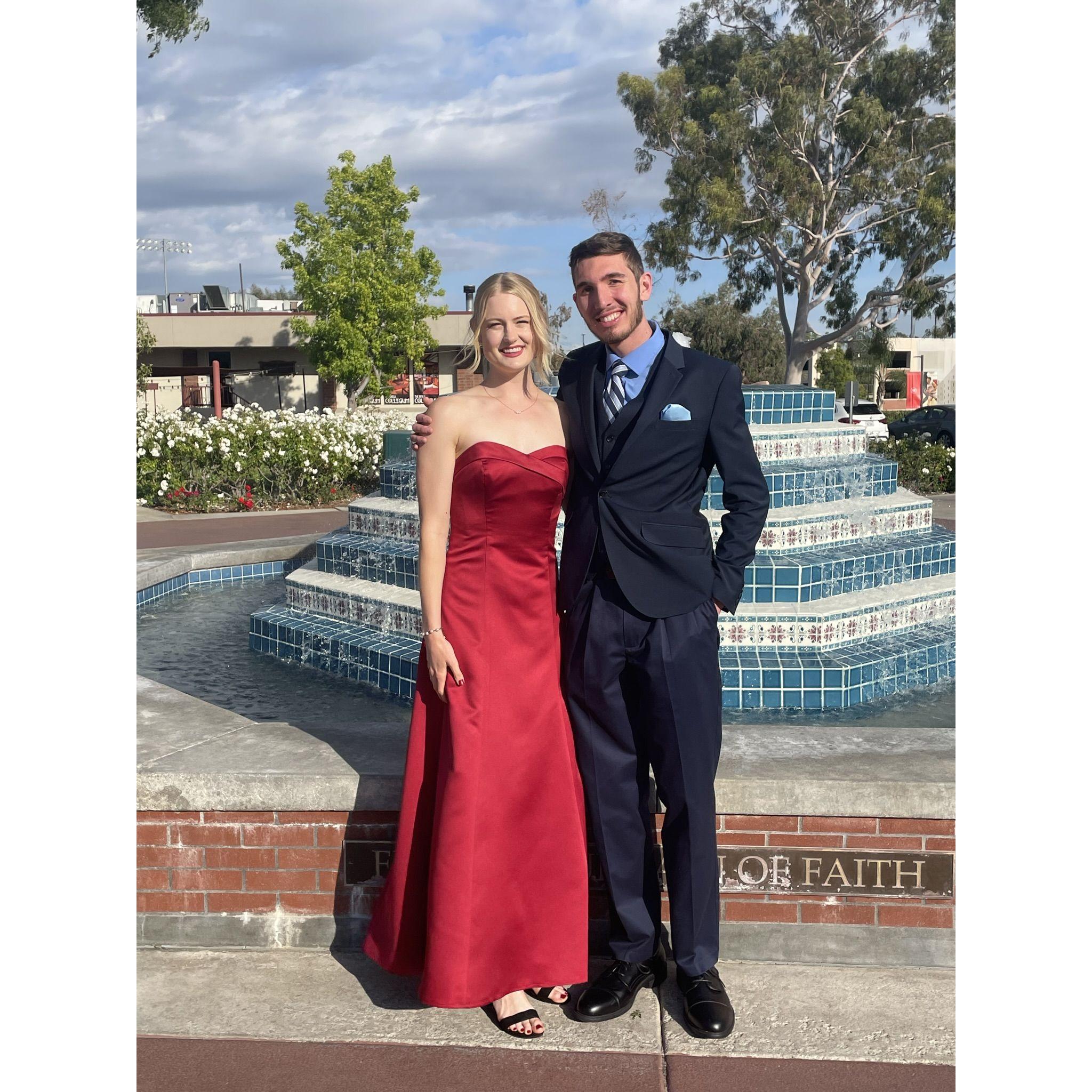 Our first Biola formal together.