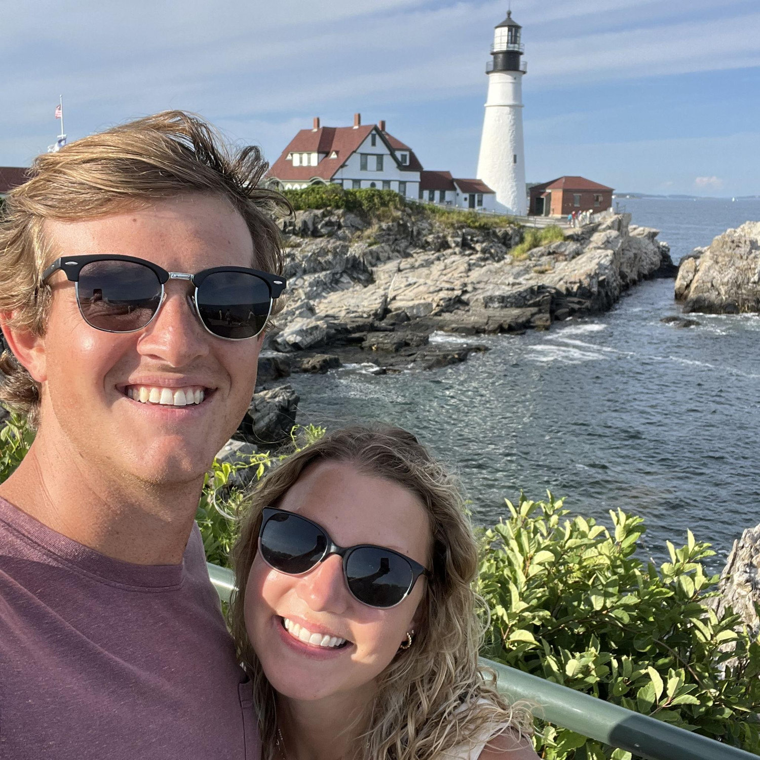 Exploring Maine before our friends’ Pauline & Noah’s wedding in August 2023