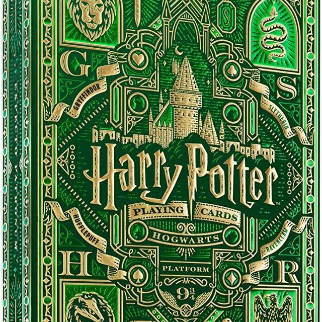 theory11 Harry Potter Playing Cards - Green (Slytherin)