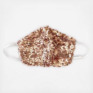 Rose Sequin Mask- Adult and Child Size