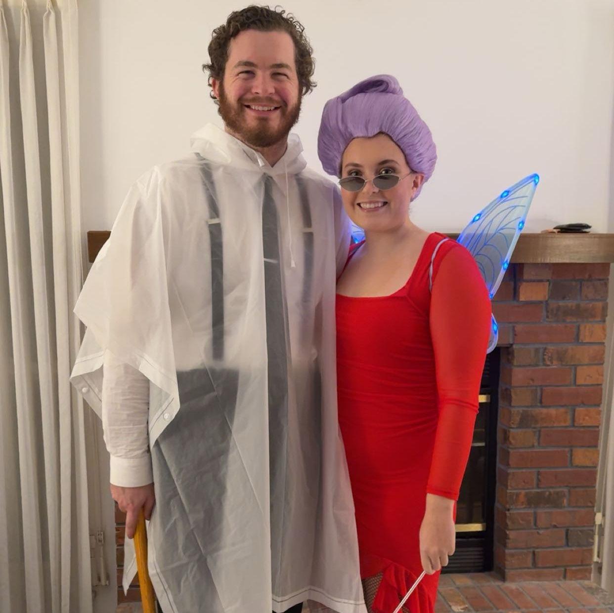 Patrick Bateman and the Fairy Godmother, iconic.