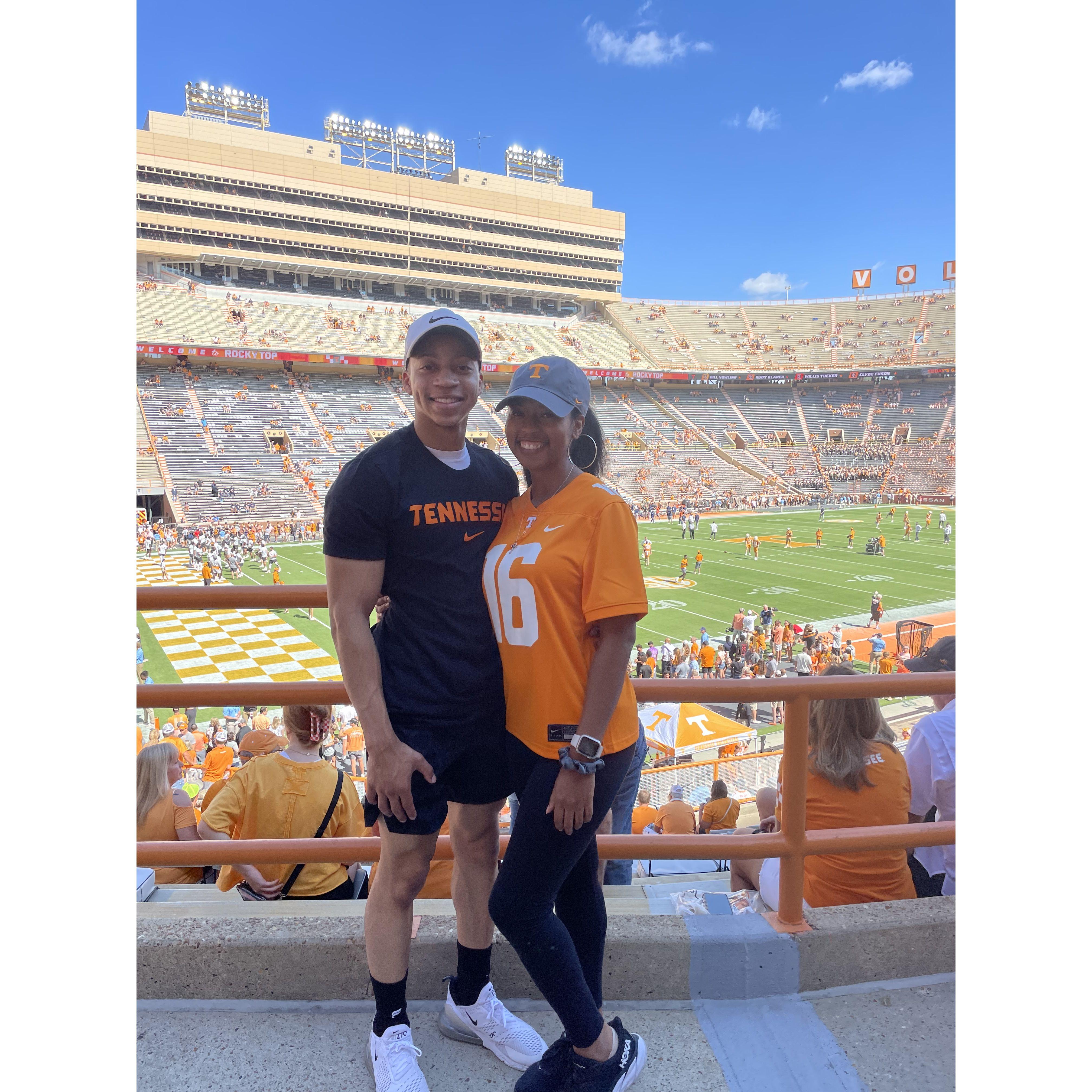 Our first TN  Vols game