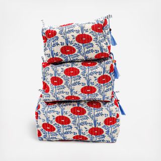 3-Piece Toiletry Bag Set