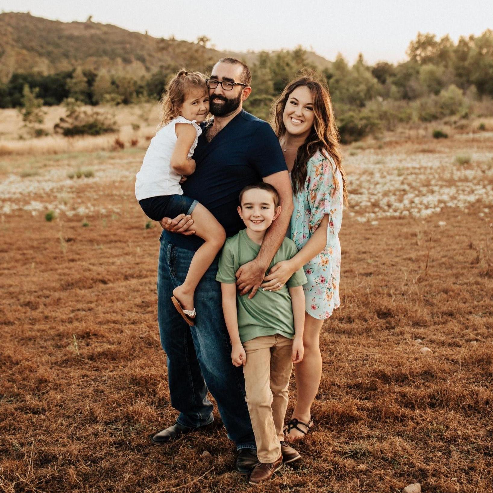 Our perfectly blended family!