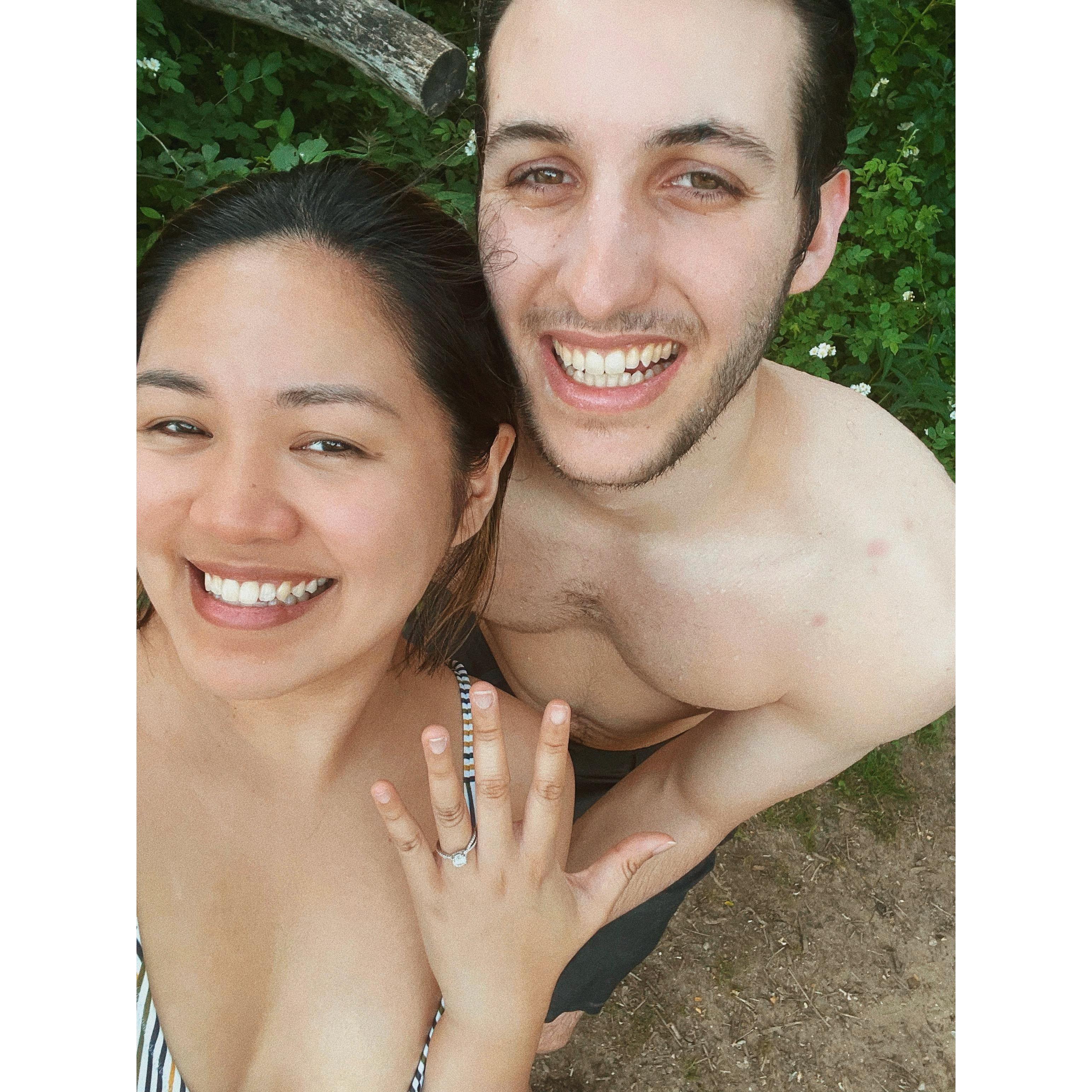 She said yes! Well of course she did, that's why you're here.