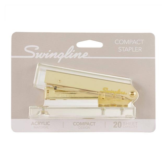 Swingline Acrylic Stapler - Gold