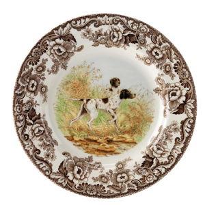 Spode Woodland Pointer Dinner Plate