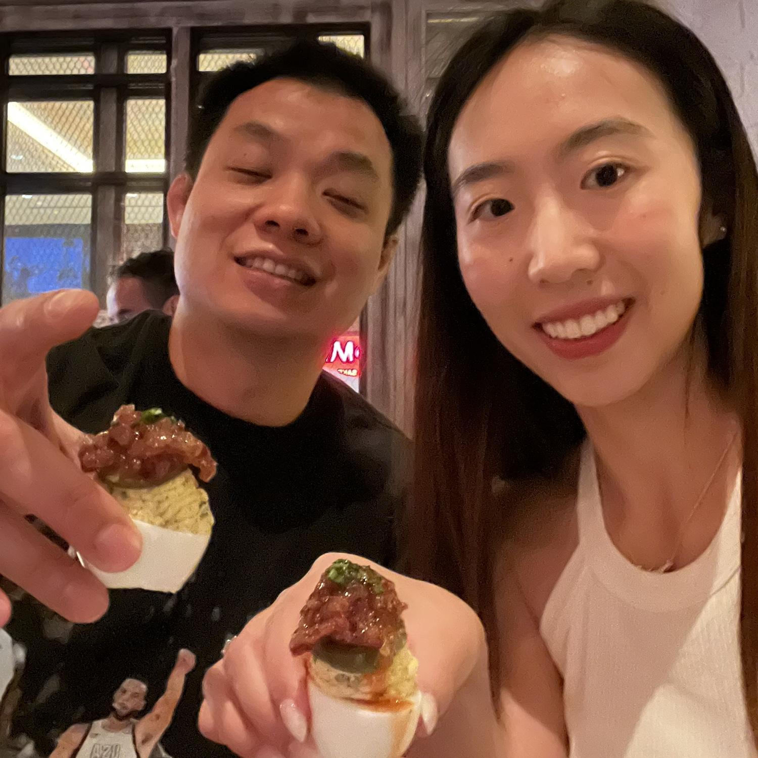 Best deviled eggs ever (with bacon)