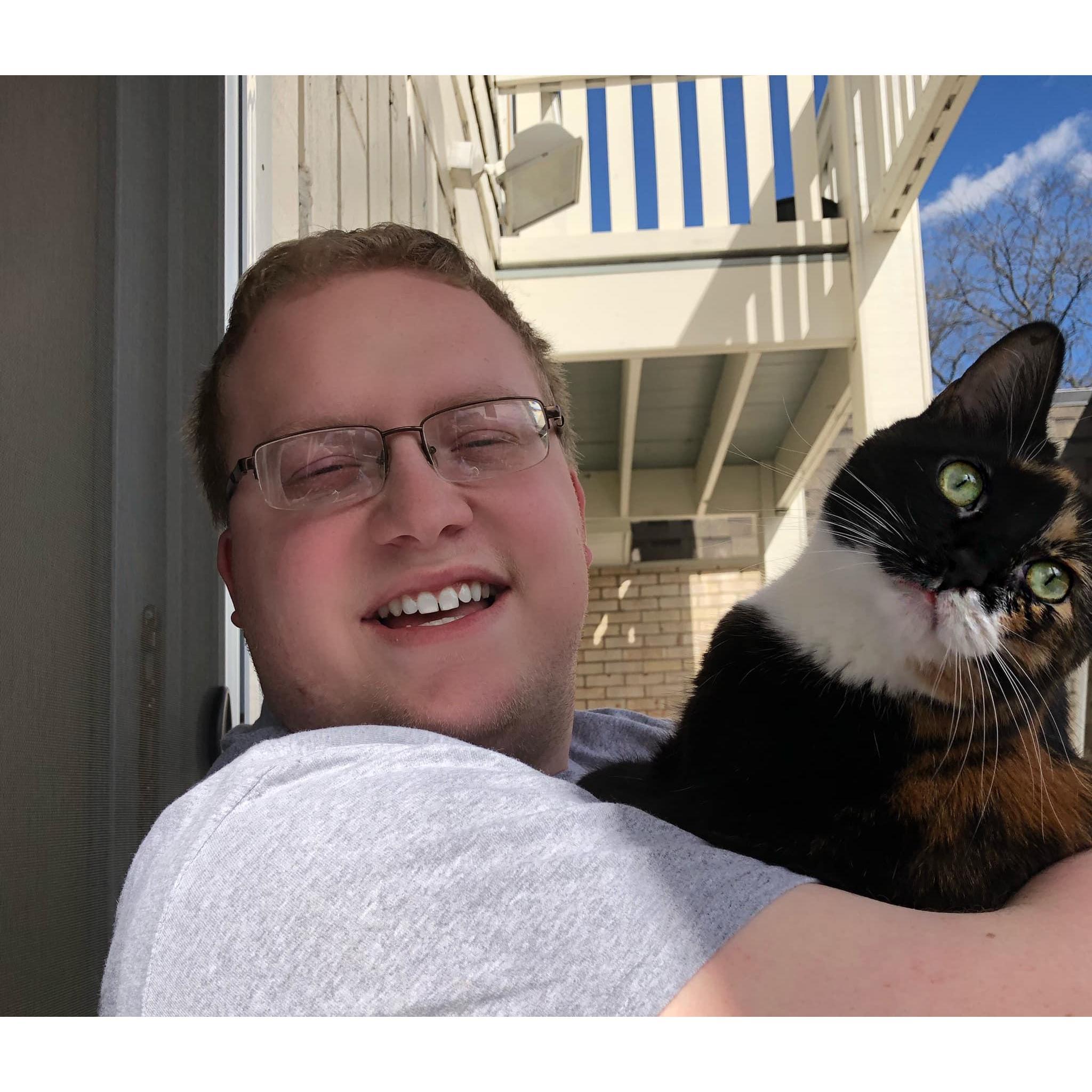 Ryan and kid #1, Rosie!