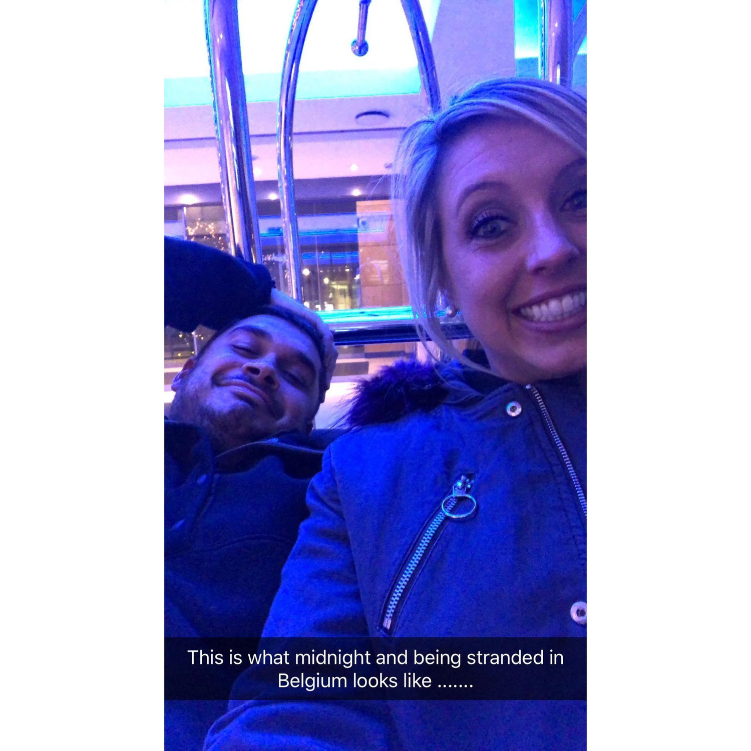 There’s nobody I’d rather be stuck with #inBelgium #orforever