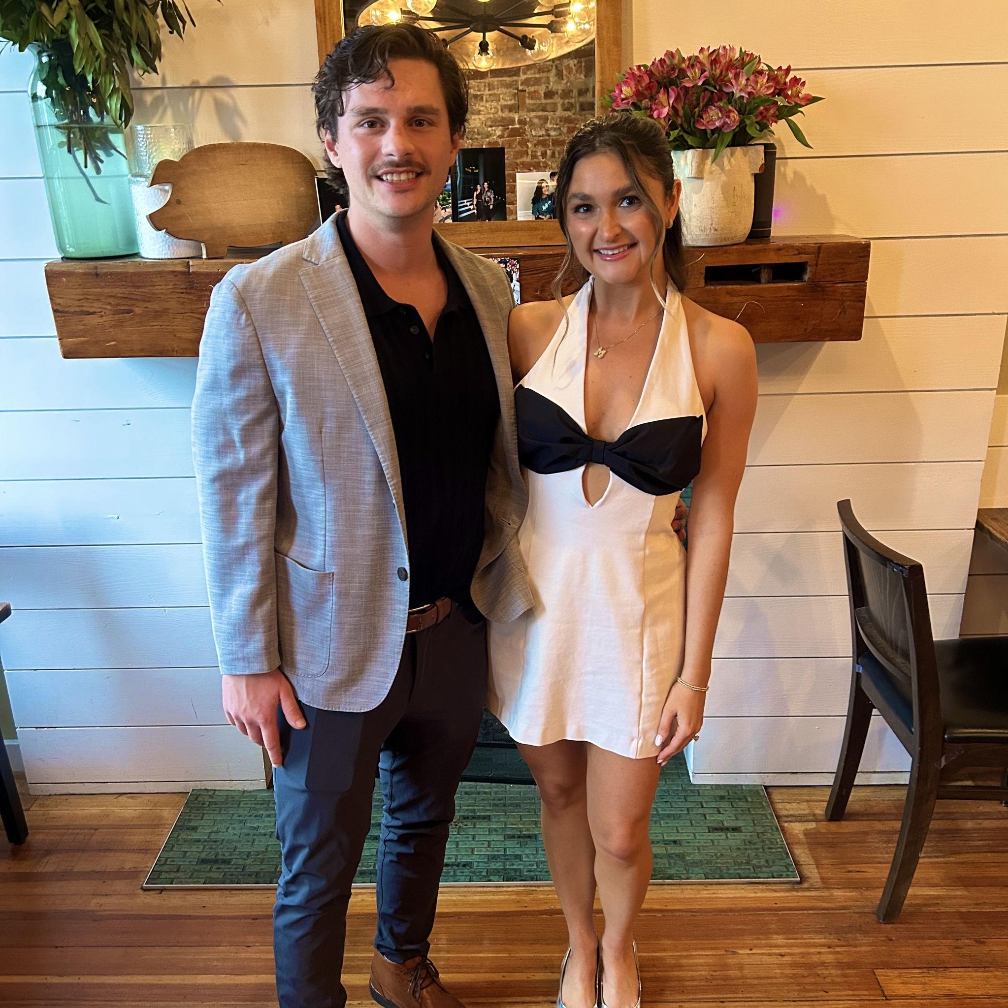 Celebrated our engagement with family and friends in STL