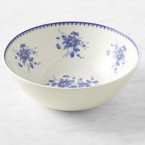 English Floral Serving Bowl