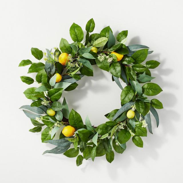 Lemon Wreath - Threshold™ designed with Studio McGee