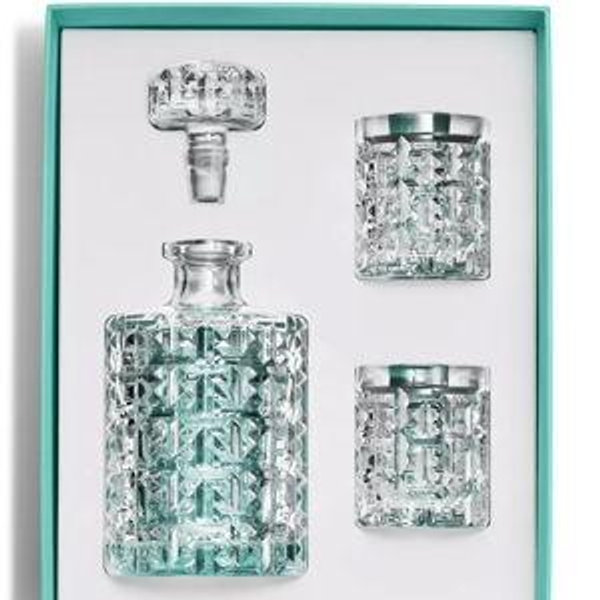 Tiffany & Co. - Tiffany T crystal barware set