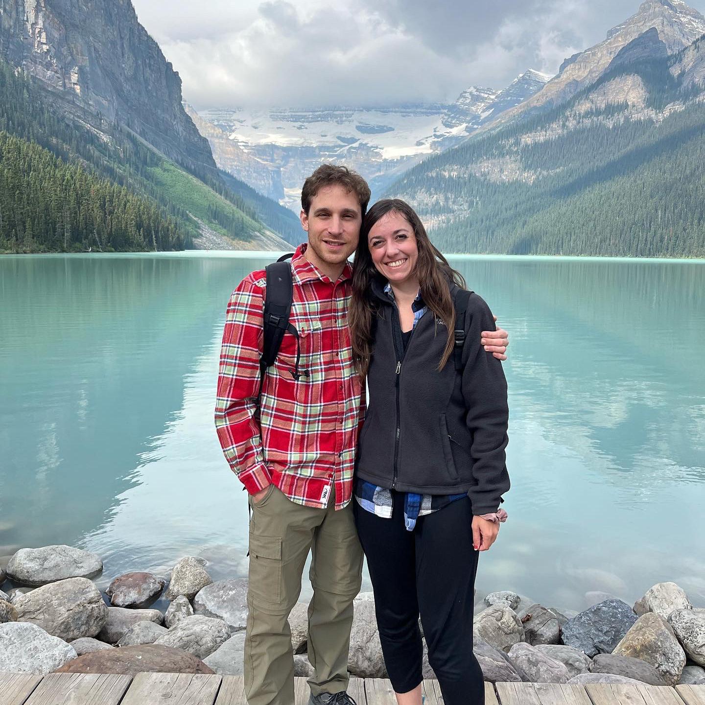 The most perfect day at Lake Louise!