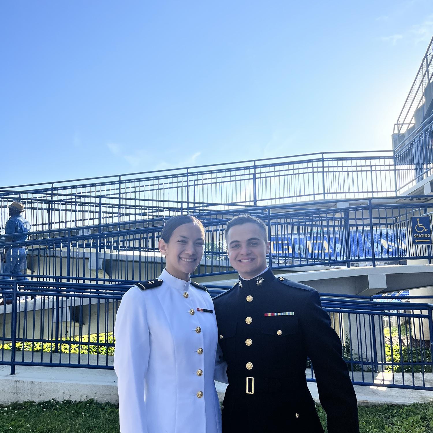 On May 26, 2023, Jonathan and Veronica commissioned into their respective services wherein Jonathan pledged to defend against all enemies, foreign and domestic, and Veronica pledged to be underwater.