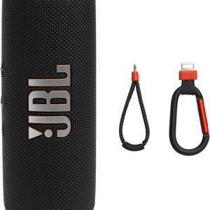 JBL Flip 7 - Portable Waterproof and Drop-Proof Speaker, Bold JBL Pro Sound with AI Boost, 16Hrs of Playtime, and PushLock System with Interchangeable Accessories (Black)