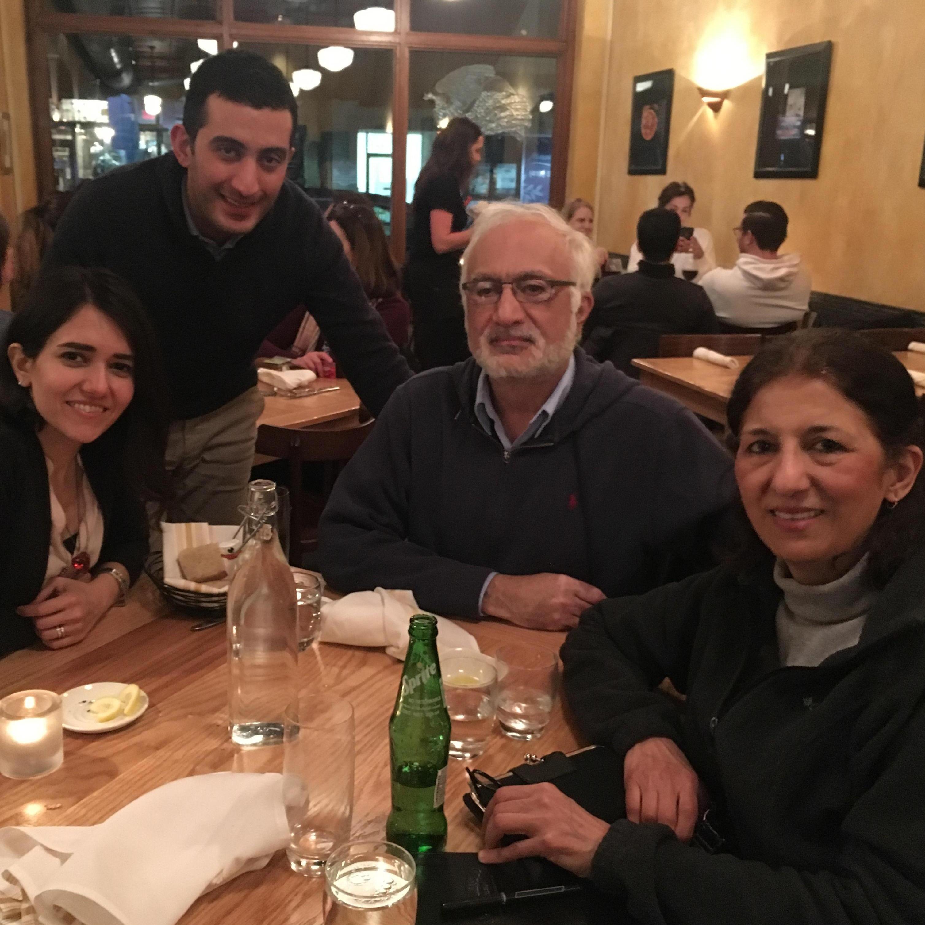 The original Mr. and Mrs. Aliabadi