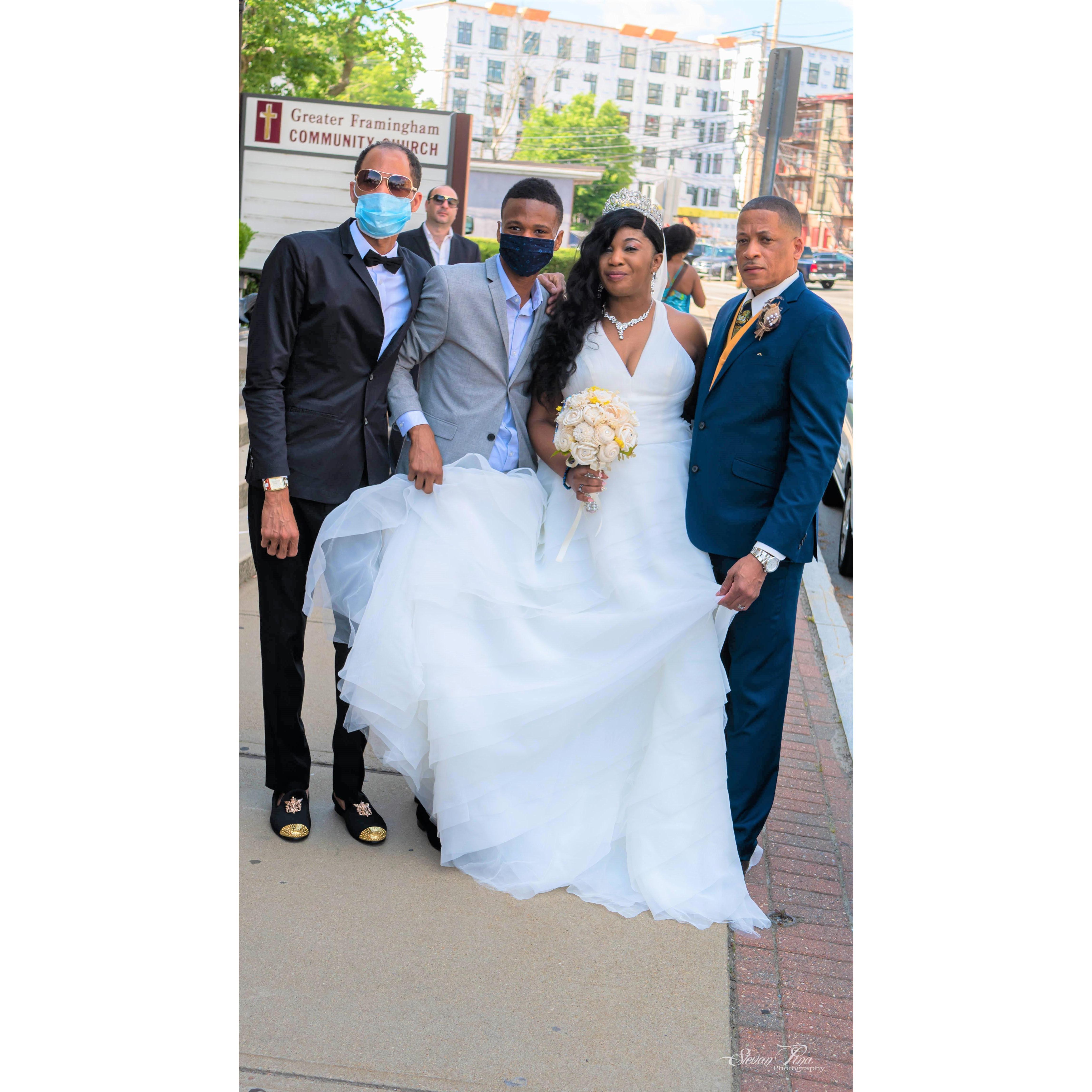 Adeewah our Nephew and Dj, great job son