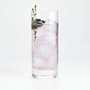 Vance Cut-Glass Double Highball | Crate & Barrel