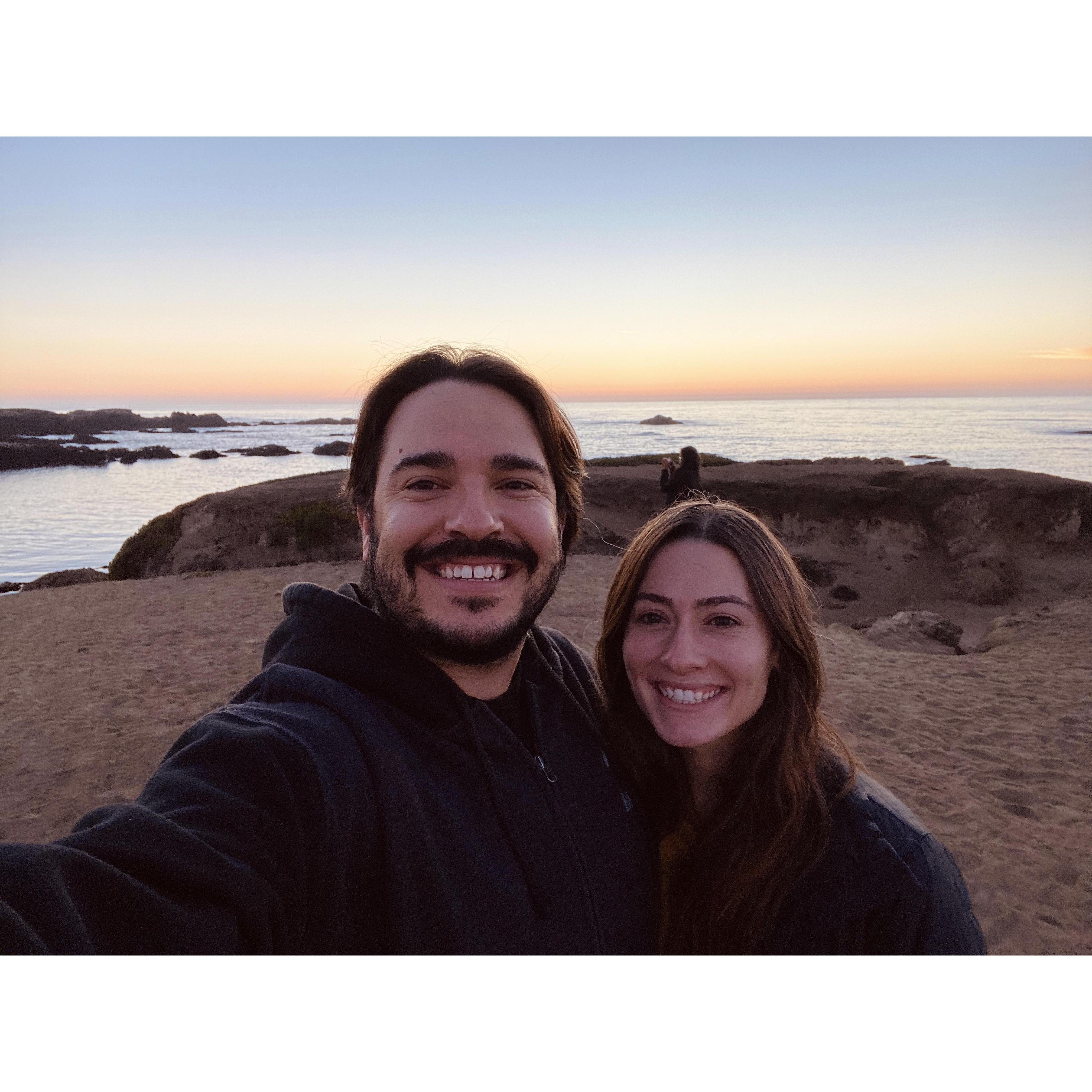 Our 1 Year Anniversary at Fort Bragg, CA - Nov 2020