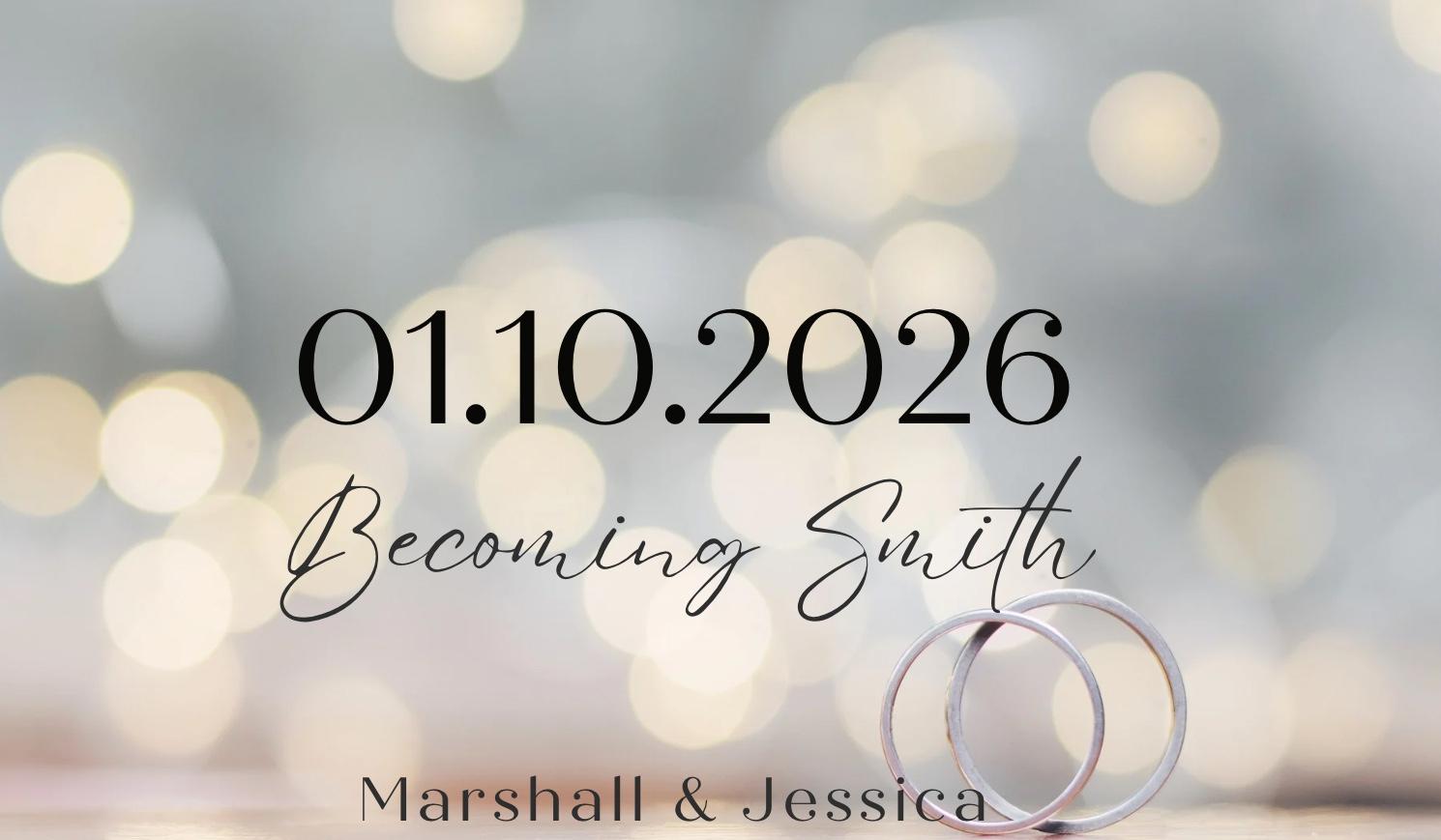 The Wedding Website of Jessica Smith and Marshall Smith