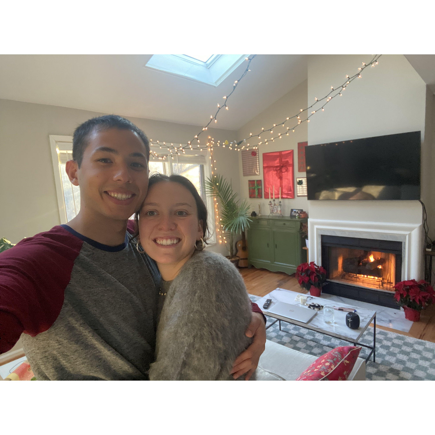 Our first Christmas in our Nashville apartment