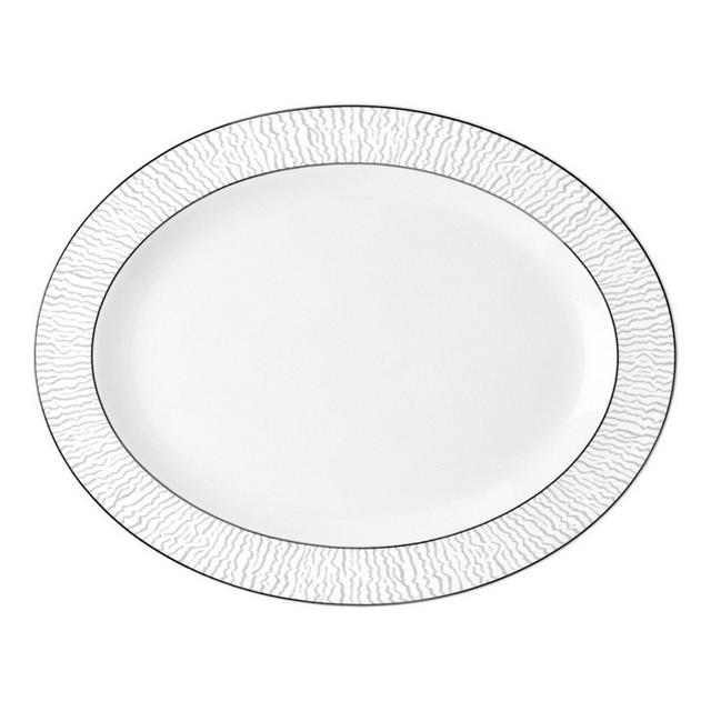Bernardaud Dune Oval Platter, 13"