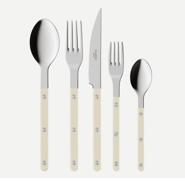 Bistrot Solid, Ivory - 20 pieces cutlery set