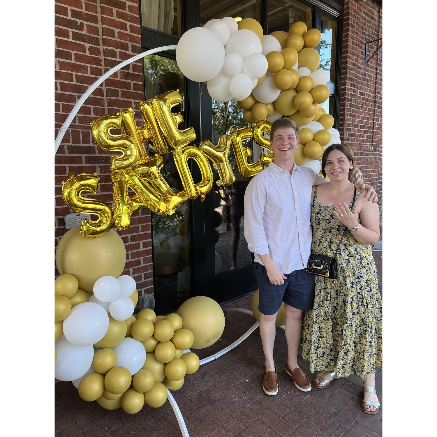 The day we got engaged! Dallas -June 2022