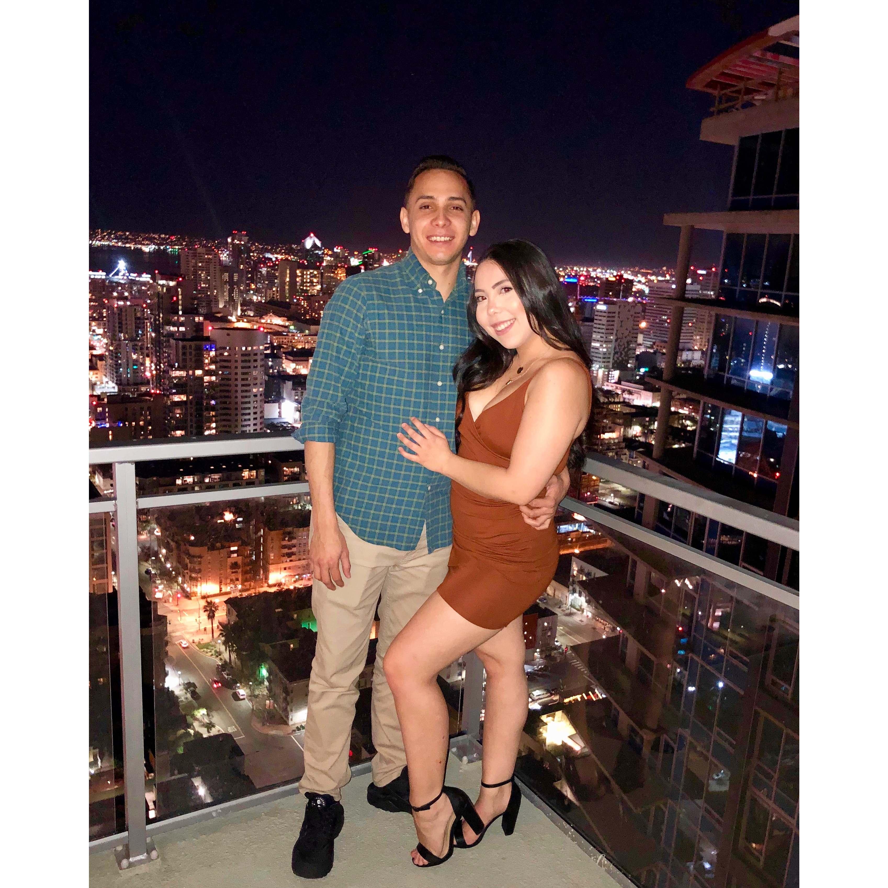 The first night we said "I Love You"