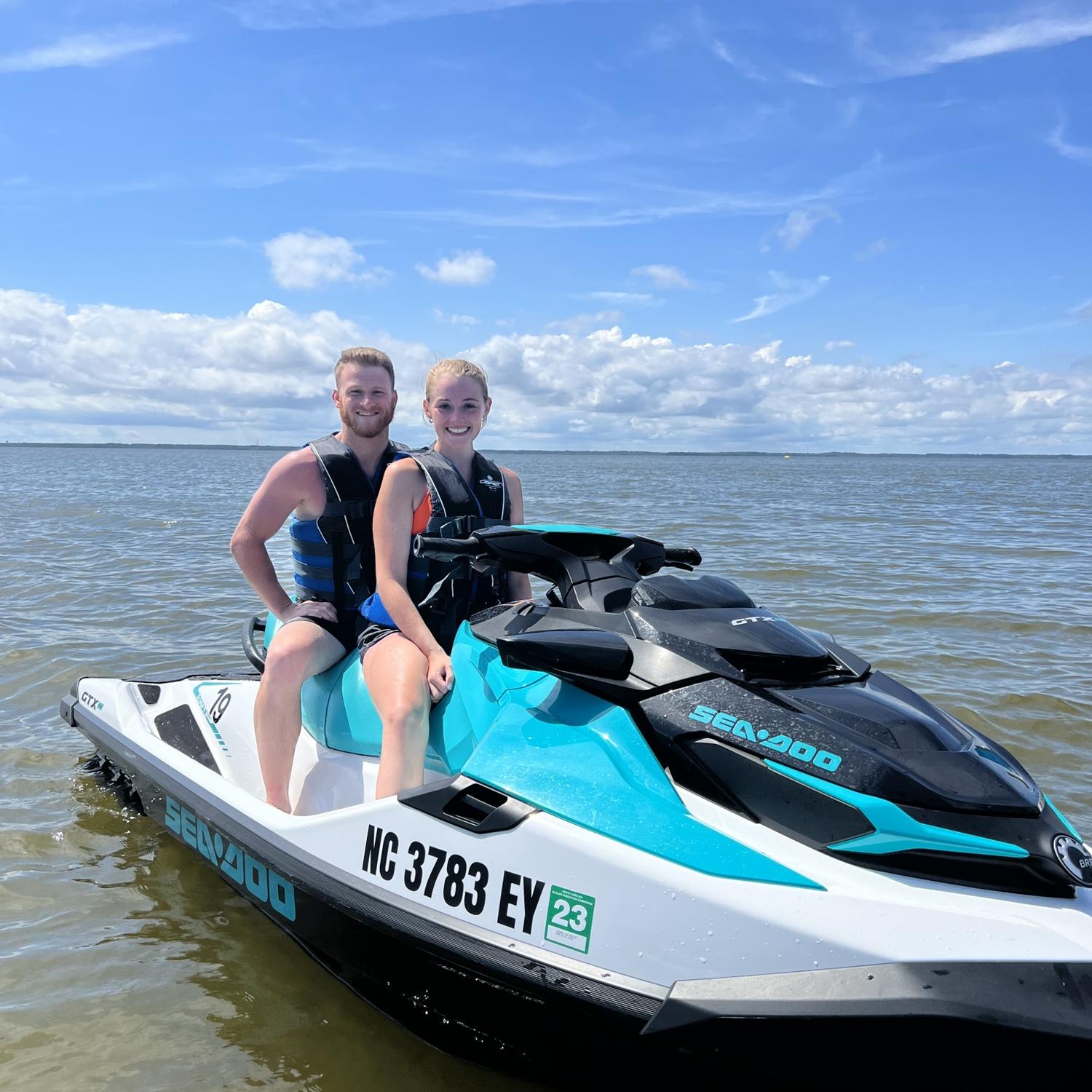 Jet-skiing in the OBX in 2023!