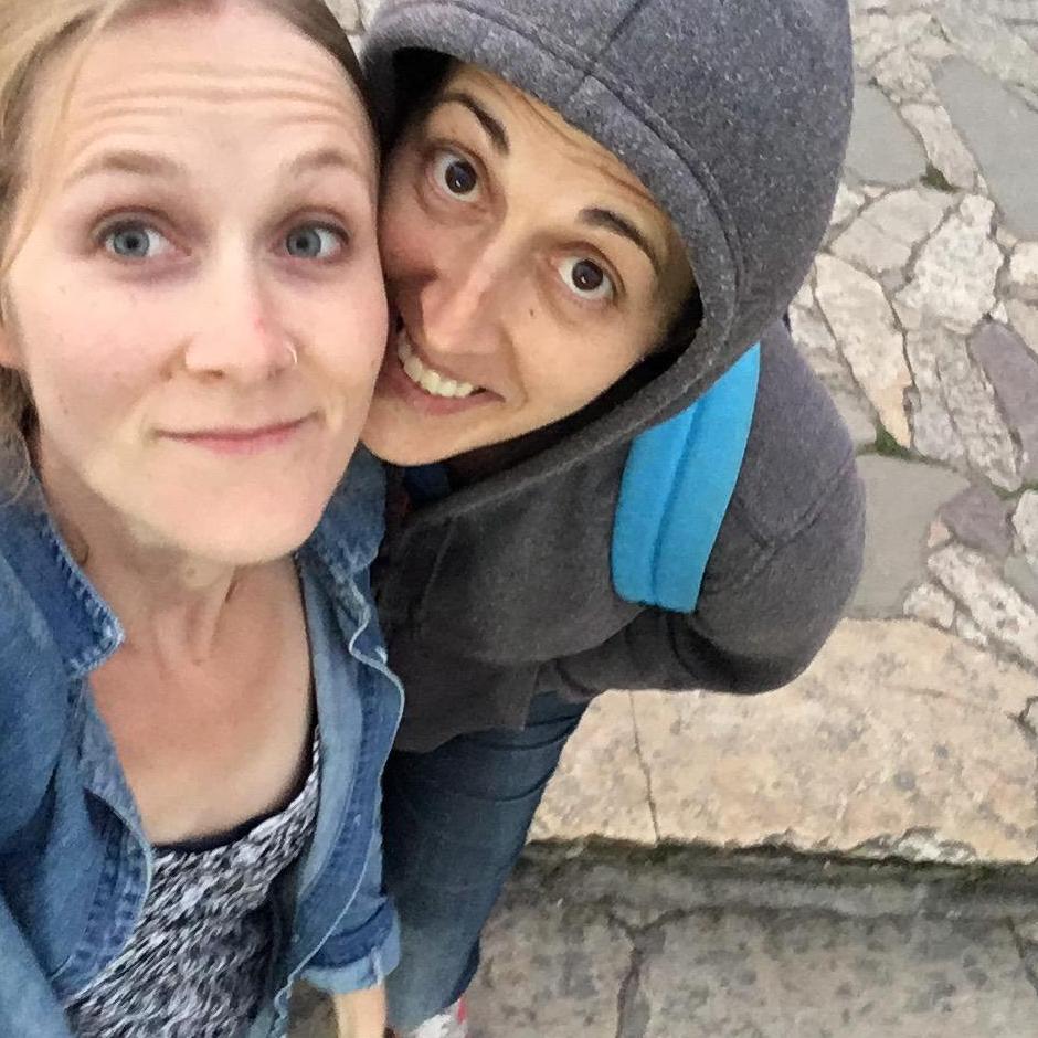 We went to Colombia together once.